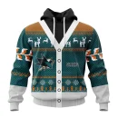Hoodie NHL San Jose Sharks, Specialized Chrismas Season