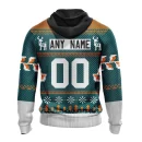 Hoodie NHL San Jose Sharks, Specialized Chrismas Season