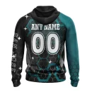 Hoodie NHL San Jose Sharks, Specialized Design With Motocross Syle V0222