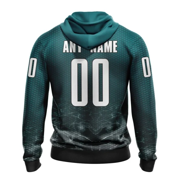 Hoodie NHL San Jose Sharks, Specialized Fishing Style St2201 - Image 2