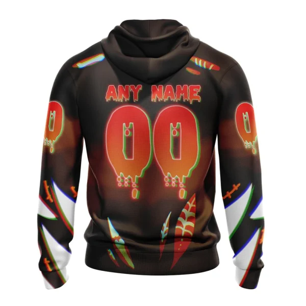 Hoodie NHL San Jose Sharks, Specialized Jersey For Halloween Night - Image 2
