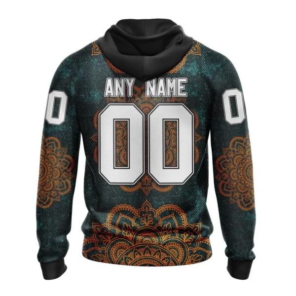 Hoodie NHL San Jose Sharks, Specialized Mandala Style St2201 - Image 2