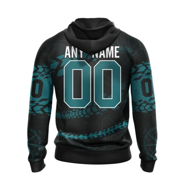 Hoodie NHL San Jose Sharks, Specialized Off Road Style St2201 - Image 2