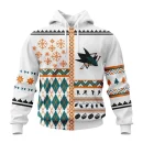 Hoodie NHL San Jose Sharks, Specialized Unisex Christmas Is Coming V01