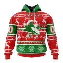 Hoodie NHL San Jose Sharks, Specialized Unisex Christmas Is Coming V02