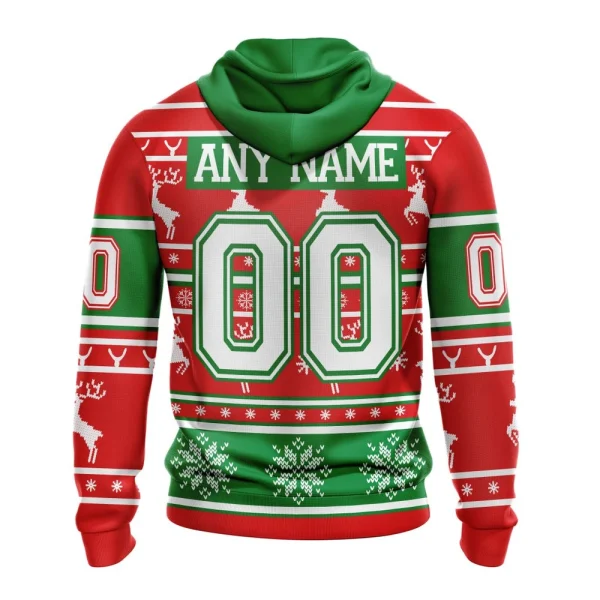 Hoodie NHL San Jose Sharks, Specialized Unisex Christmas Is Coming V02 - Image 2