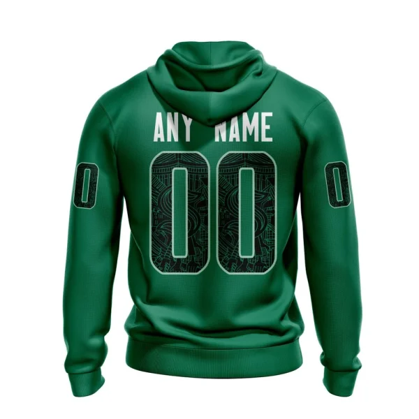 Hoodie NHL Seattle Kraken Green Night Jersey, Designed By Artist Shogo Ota - Image 2