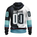 Hoodie NHL Seattle Kraken Personalize Home Mix Away Kits