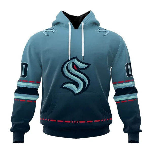 Hoodie NHL Seattle Kraken Personalized Alternate Concepts Kits St2401