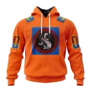 Hoodie NHL Seattle Kraken Personalized Indigenous Peoples Night Kits