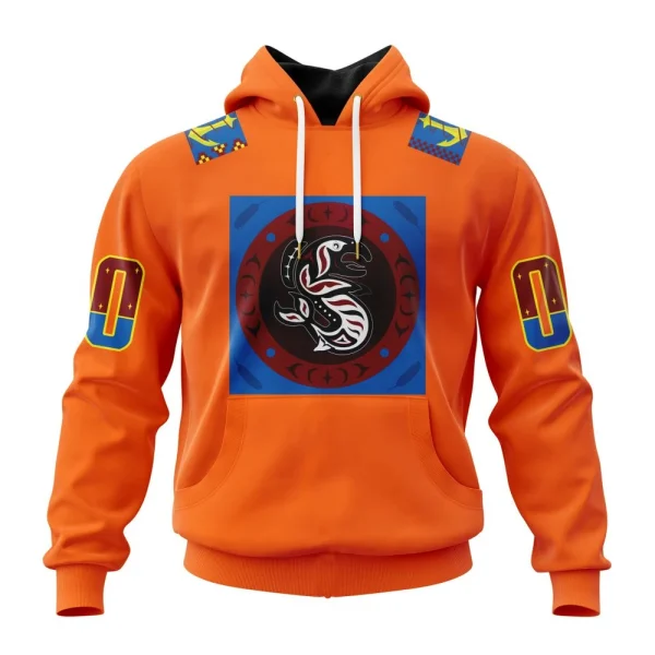 Hoodie NHL Seattle Kraken Personalized Indigenous Peoples Night Kits
