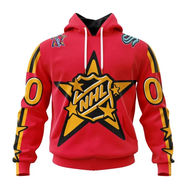 Hoodie NHL Seattle Kraken Personalized NHL All-Star Game