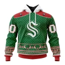 Hoodie NHL Seattle Kraken Special Christmas Apparel St2201