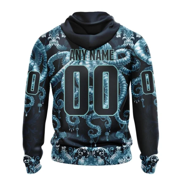 Hoodie NHL Seattle Kraken Special Kraken Design St2301 - Image 2
