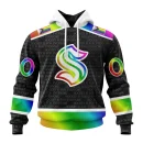 Hoodie NHL Seattle Kraken Special Pride Design Hockey Is For Everyone