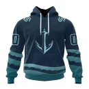 Hoodie NHL Seattle Kraken Special Two-Tone Design St2401