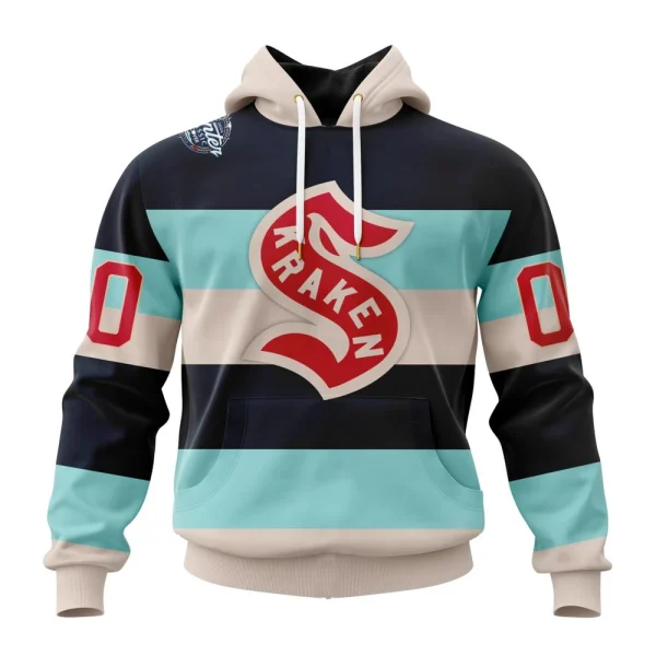 Hoodie NHL Seattle Kraken Winter Classic Customized Kits