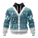 Hoodie NHL Seattle Kraken, Specialized Chrismas Season
