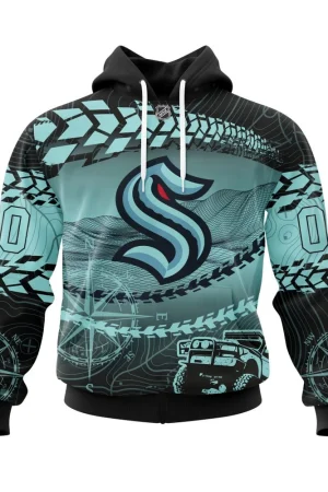 Hoodie NHL Seattle Kraken, Specialized Off Road Style St2201