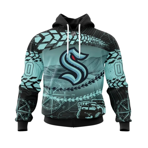 Hoodie NHL Seattle Kraken, Specialized Off Road Style St2201