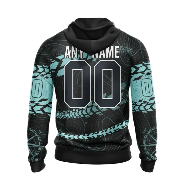 Hoodie NHL Seattle Kraken, Specialized Off Road Style St2201 - Image 2