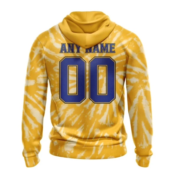 Hoodie NHL St Louis Blues Special Retro Vintage Tie Dye St2201 - Image 2