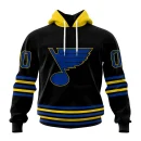 Hoodie NHL St. Louis Blues Special Blackout Design St2401