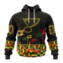 Hoodie NHL St. Louis Blues Special Design Celebrate Black History Month St2201