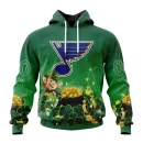 Hoodie NHL St. Louis Blues Special Design For St. Patrick's Day St2403