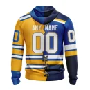 Hoodie NHL St. Louis Blues Special Home Mix Reverse Retro Personalized Kits