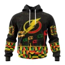 Hoodie NHL Tampa Bay Lightning Special Design Celebrate Black History Month St2201