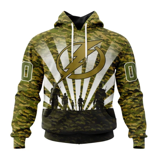 Hoodie NHL Tampa Bay Lightning Special Military Camo Kits For Veterans Day And Rememberance Day St2201