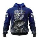 Hoodie NHL Tampa Bay Lightning, Specialized Fishing Style St2201