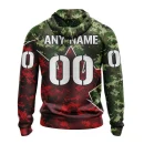 Hoodie NHL Toronto Maple Leafs Special Design For Remembrance Day St2201