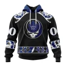 Hoodie NHL Toronto Maple Leafs Special Grateful Dead Design St2301