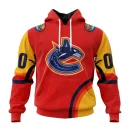 Hoodie NHL Vancouver Canucks Special All-Star Game Design With Florida Sunset