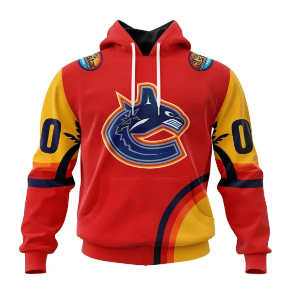Hoodie NHL Vancouver Canucks Special All-Star Game Design With Florida Sunset