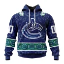 Hoodie NHL Vancouver Canucks Special Design With Canadian Aboriginal Art