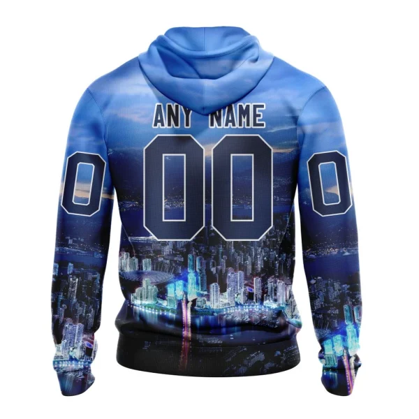 Hoodie NHL Vancouver Canucks Special Design With City Skyline St2301 - Image 2