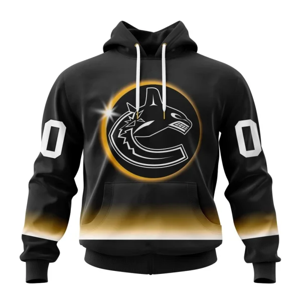 Hoodie NHL Vancouver Canucks Special Eclipse Design St2401