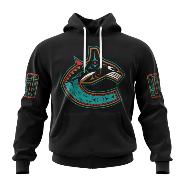Hoodie NHL Vancouver Canucks Special First Nation Design Kits