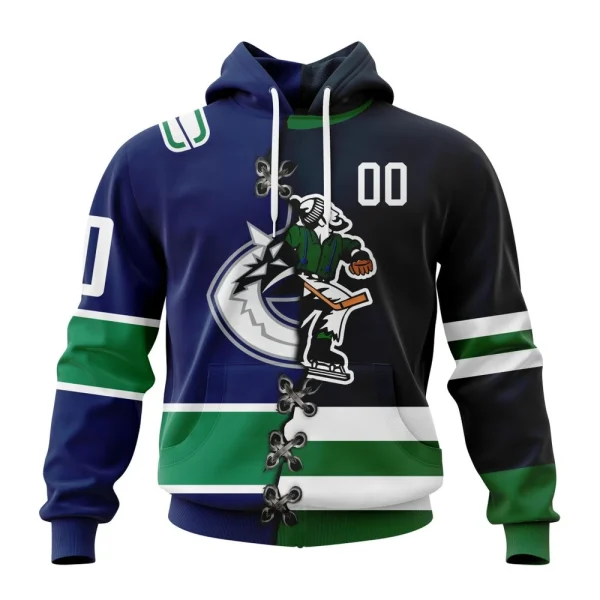 Hoodie NHL Vancouver Canucks Special Home Mix Reverse Retro Personalized Kits