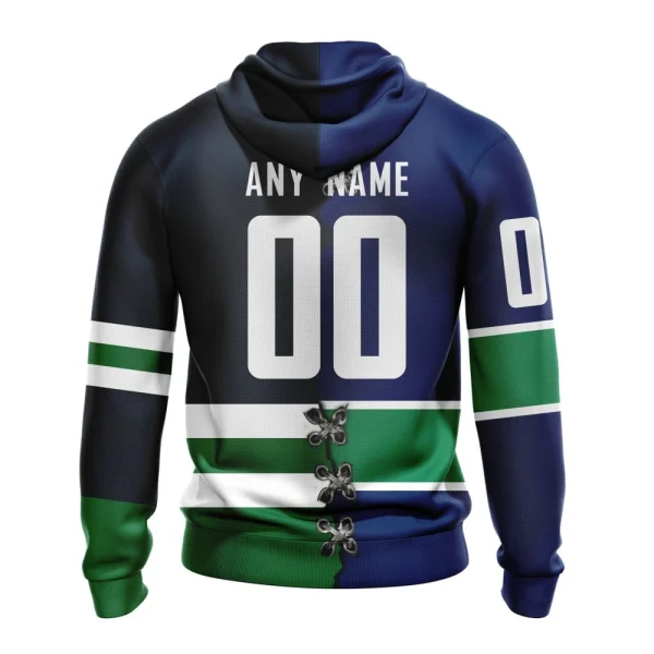 Hoodie NHL Vancouver Canucks Special Home Mix Reverse Retro Personalized Kits - Image 2