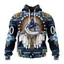 Hoodie NHL Vancouver Canucks Special Native Costume Design St2202
