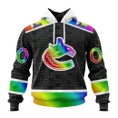 Hoodie NHL Vancouver Canucks Special Pride Design Hockey Is For Everyone