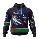Hoodie NHL Vancouver Canucks, Specialized Design Jersey With Your Ribs For Halloween