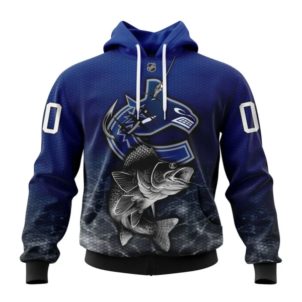 Hoodie NHL Vancouver Canucks, Specialized Fishing Style St2201