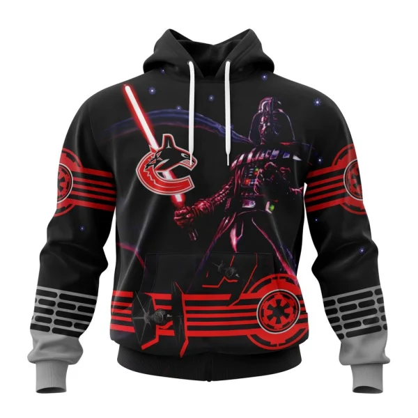 Hoodie NHL Vancouver Canucks, Specialized Starwar Darth Vader Version Jersey