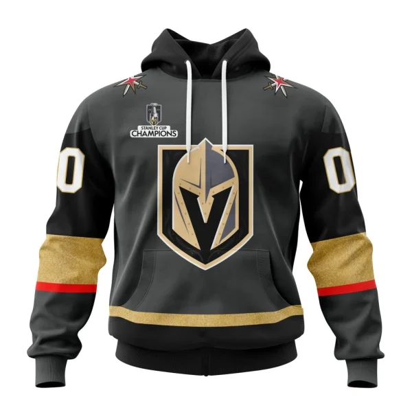 Hoodie NHL Vegas Golden Knights Personalized Away Kits