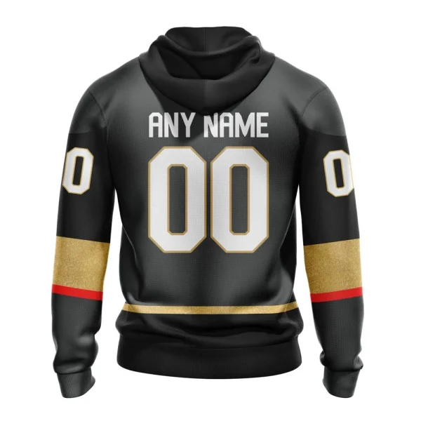Hoodie NHL Vegas Golden Knights Personalized Away Kits - Image 2